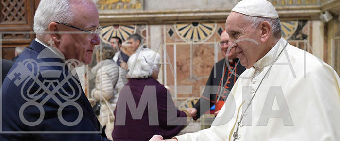Francis Davis meets The Pope